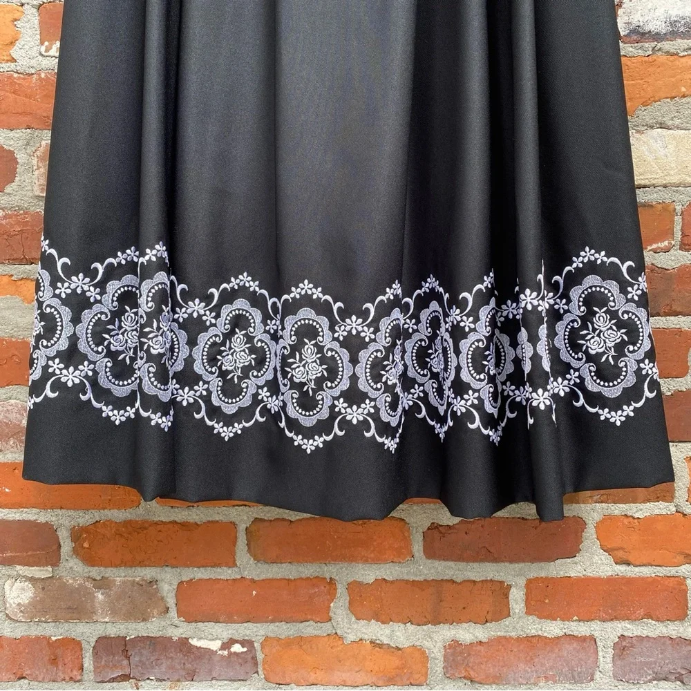 Ernst‎ Licht German Folk Maxi Skirt & Blouse Set 14/10